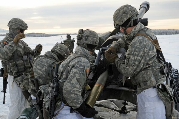 Ejército de EE.UU. Alaska, ejercicios de invierno