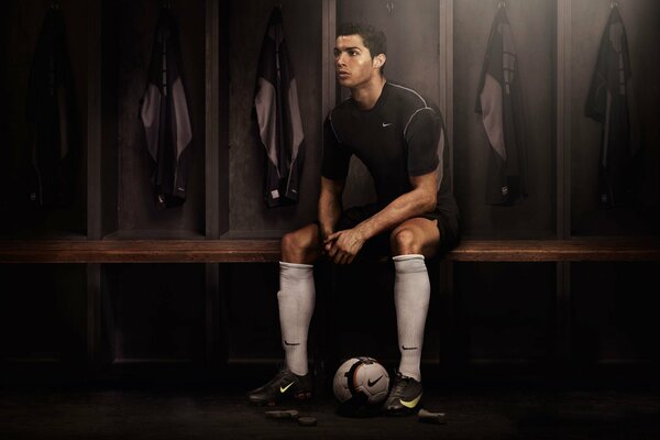 Cristiano Ronaldo en un anuncio de Nike