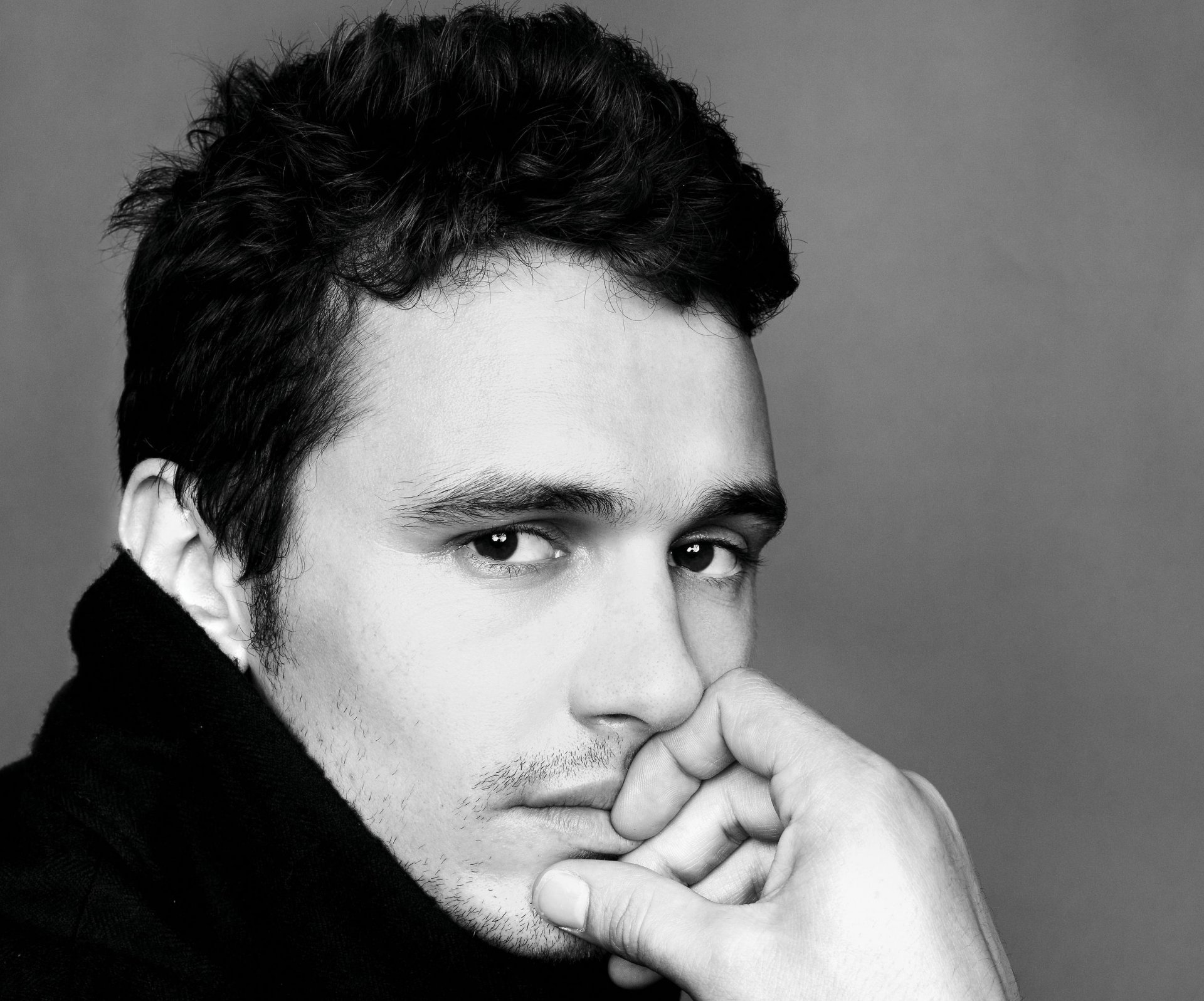 james franco attore maschio bianco e nero