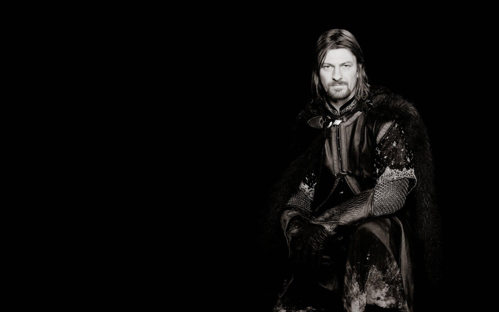 sean bean fondo negro boromir el señor de los anillos