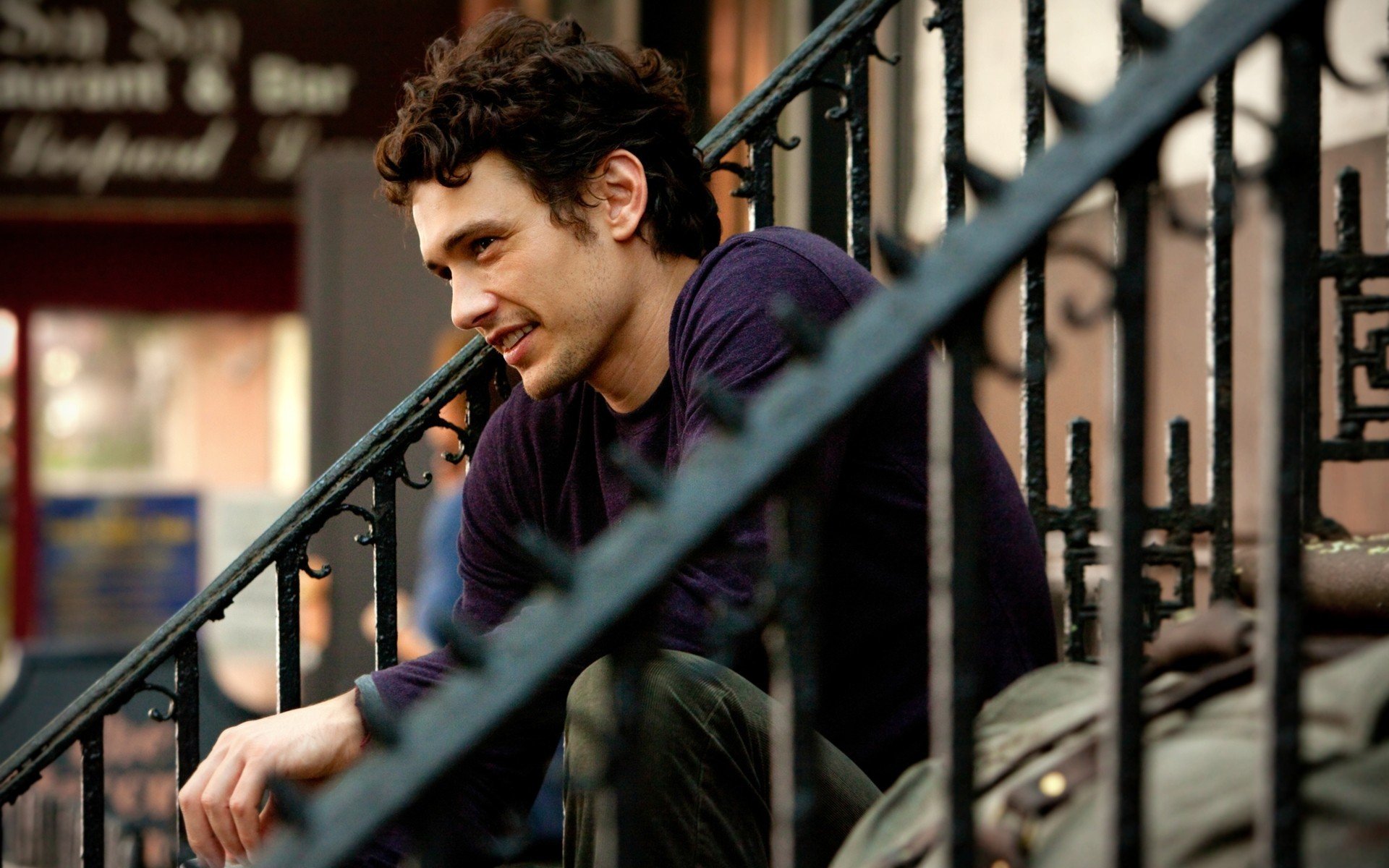 james franco actor wallpaper smile a porch