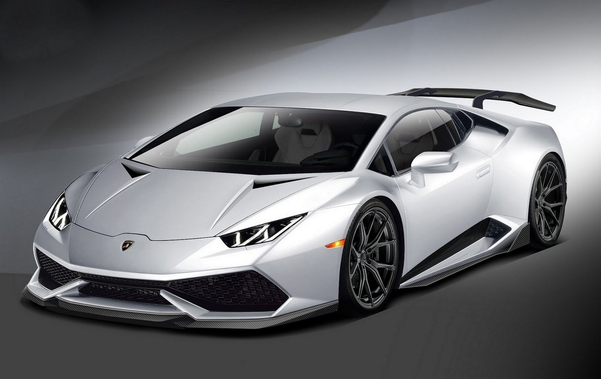 lamborghini huracan темно-серый