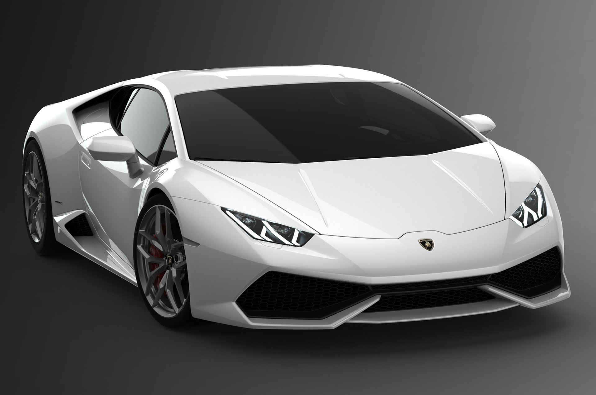 lamborghini huracan ciemnoszary