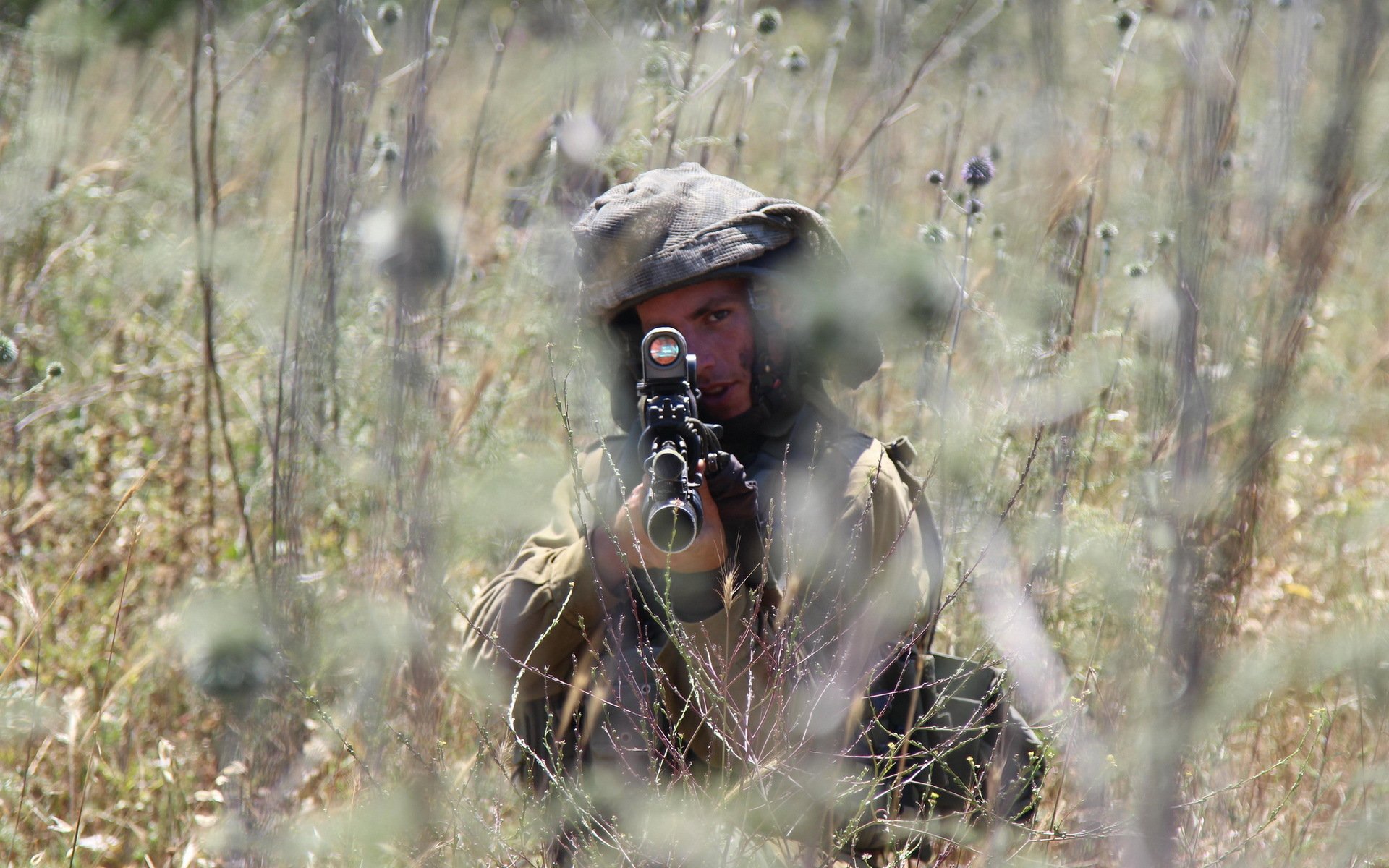 israël forces de défense soldats armes