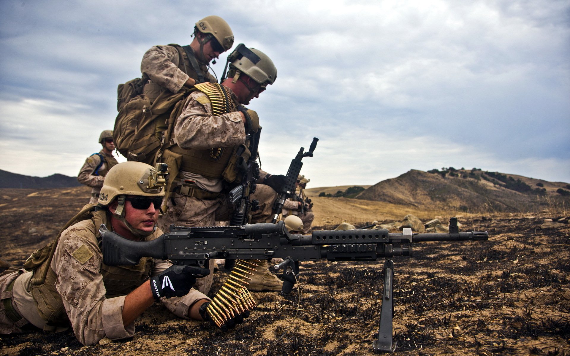 us marine corps soldaten waffen