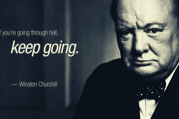 La saggia citazione di Winston Churchill