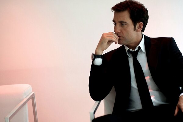 Schauspieler und Produzent clive owen