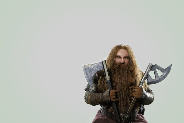 Gimli the Dwarf is a Lord of the Rings character