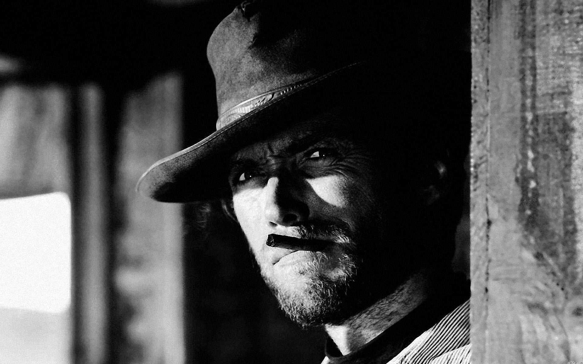 clint eastwood clinton eastwood buono cattivo cattivo nero bianco sigaro