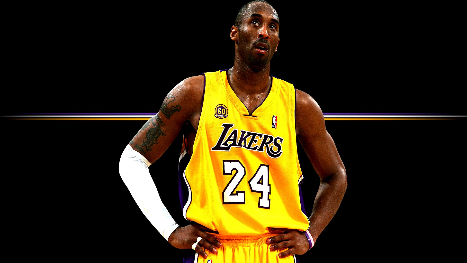 kobe bryant lakers nba tatouages uniforme sport basket-ball 1920x1080