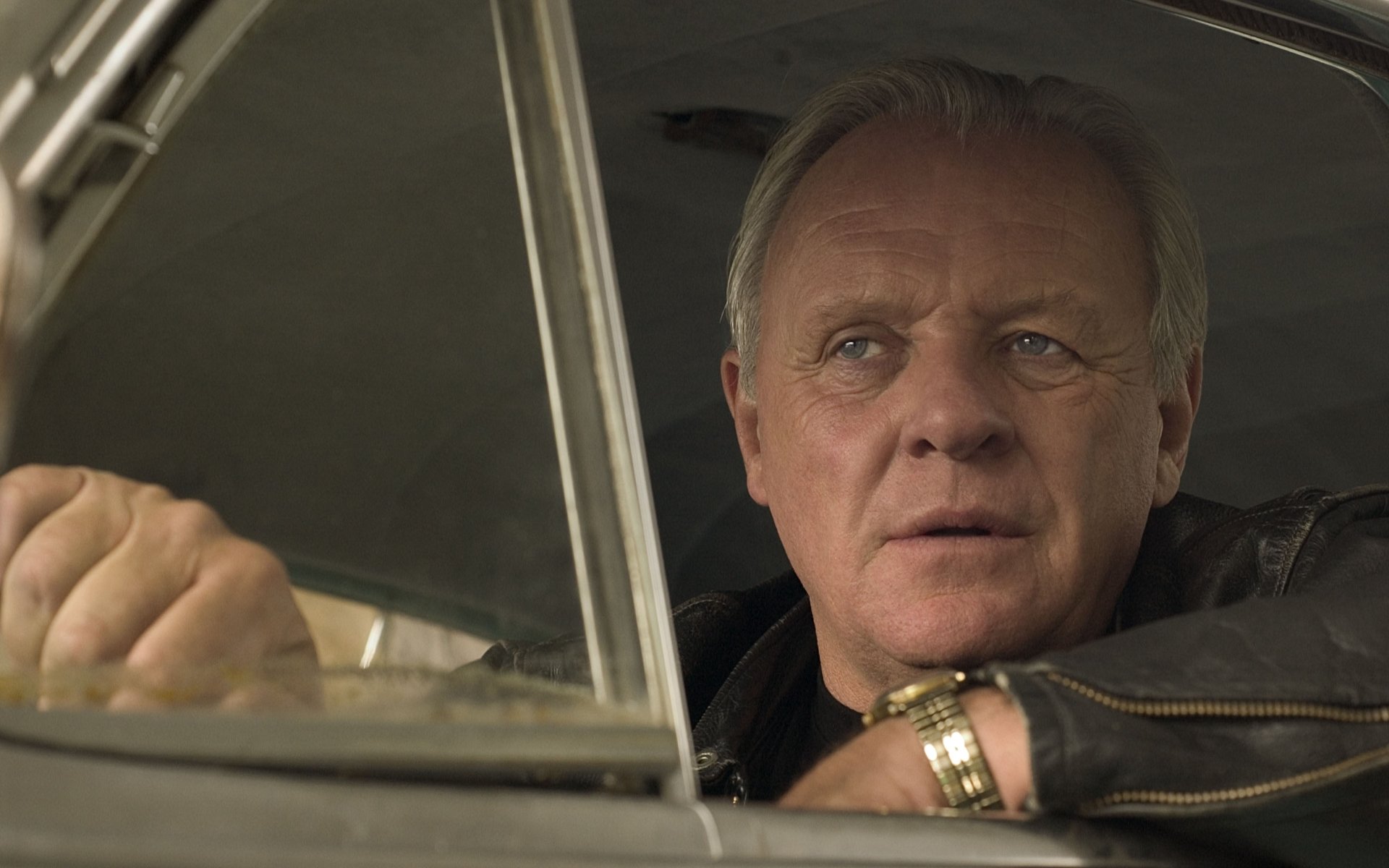 anthony hopkins mężczyzna twarz spojrzenie film najszybszy indianin w samochodzie tło