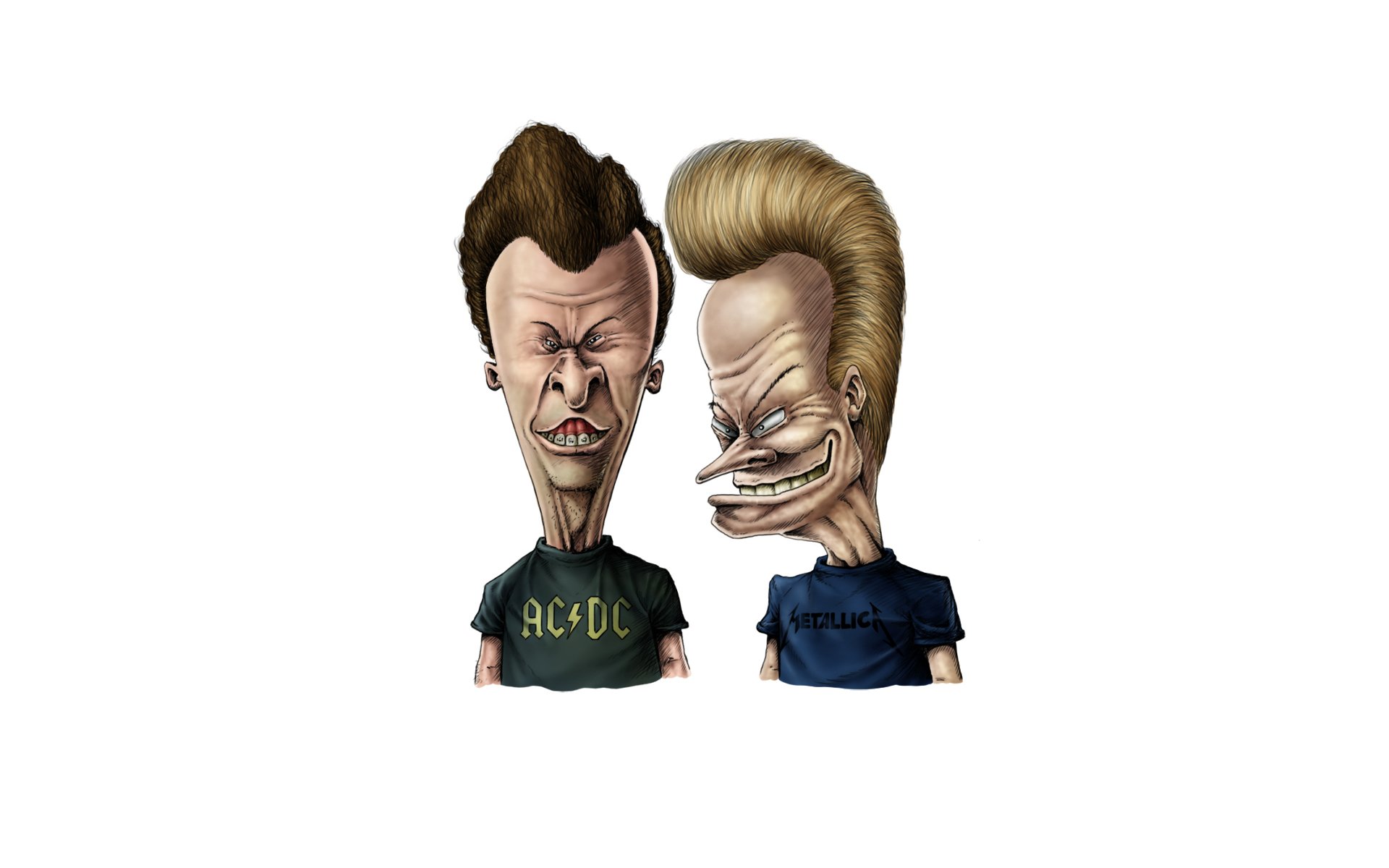 beavis et butt-head toothed art