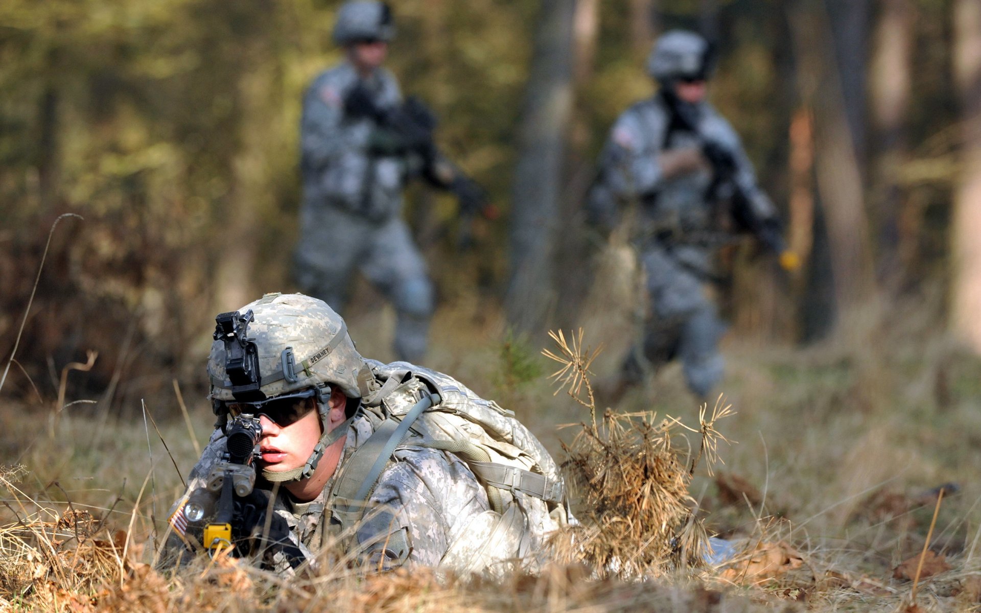 soldado arma fondo