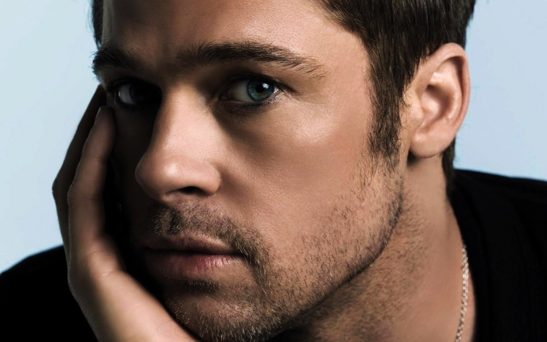 actor hombre brad pitt hombre ojos gris gris mirada