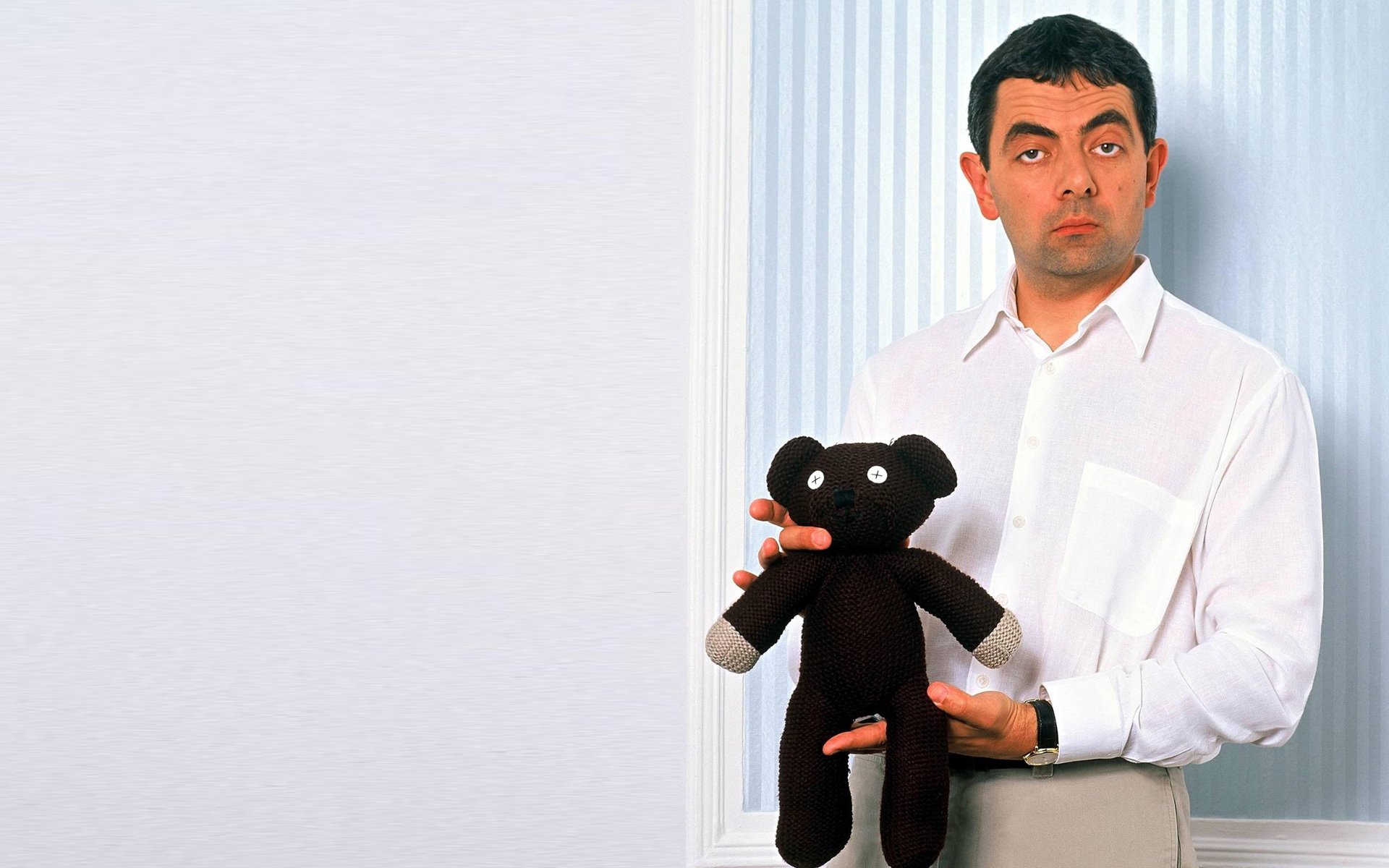 mr. bean rowan atkinson oso de peluche teddy