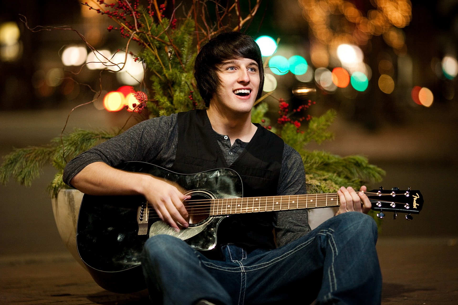 ragazzo chitarra musica