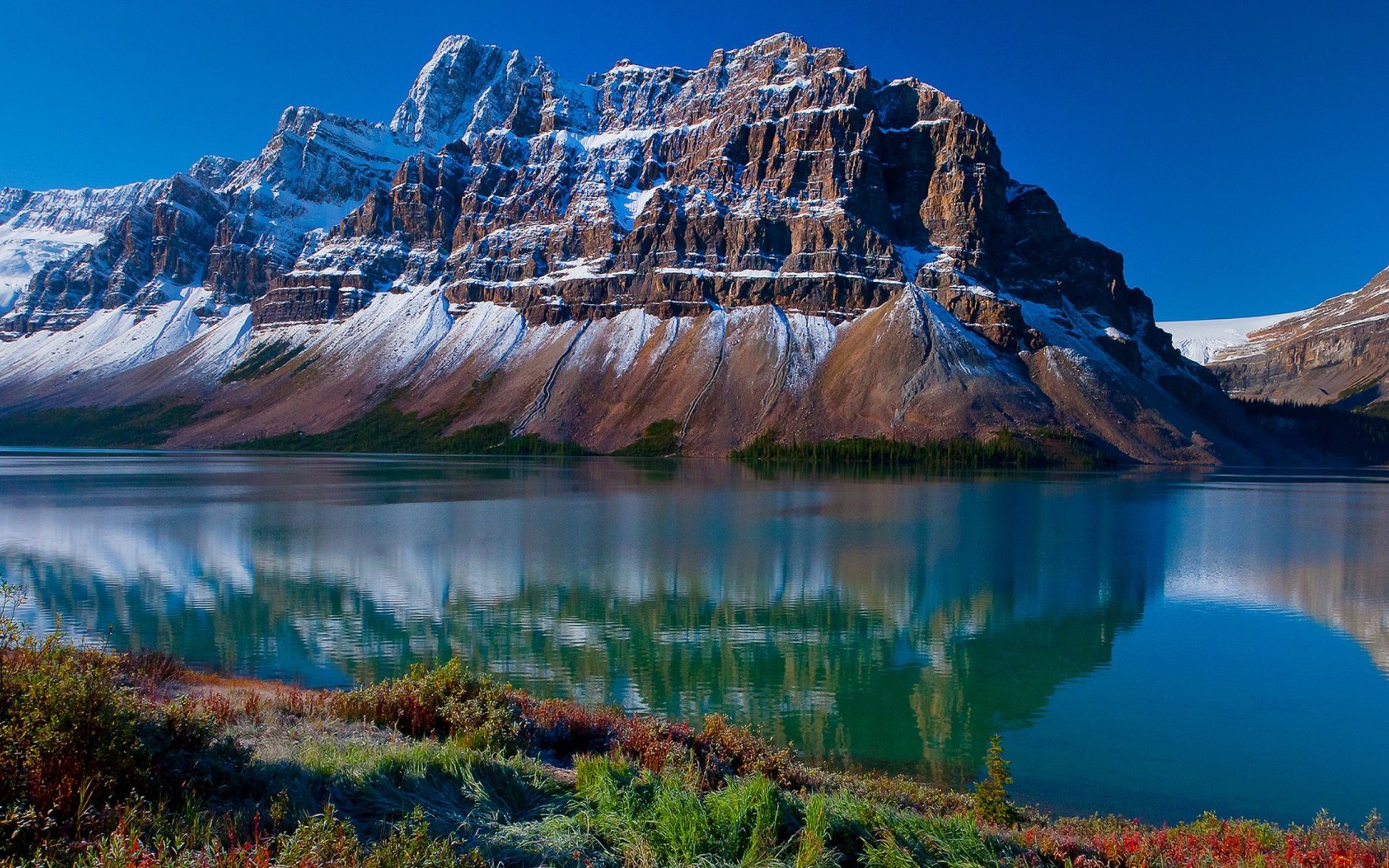 naturaleza montañas lago piedras