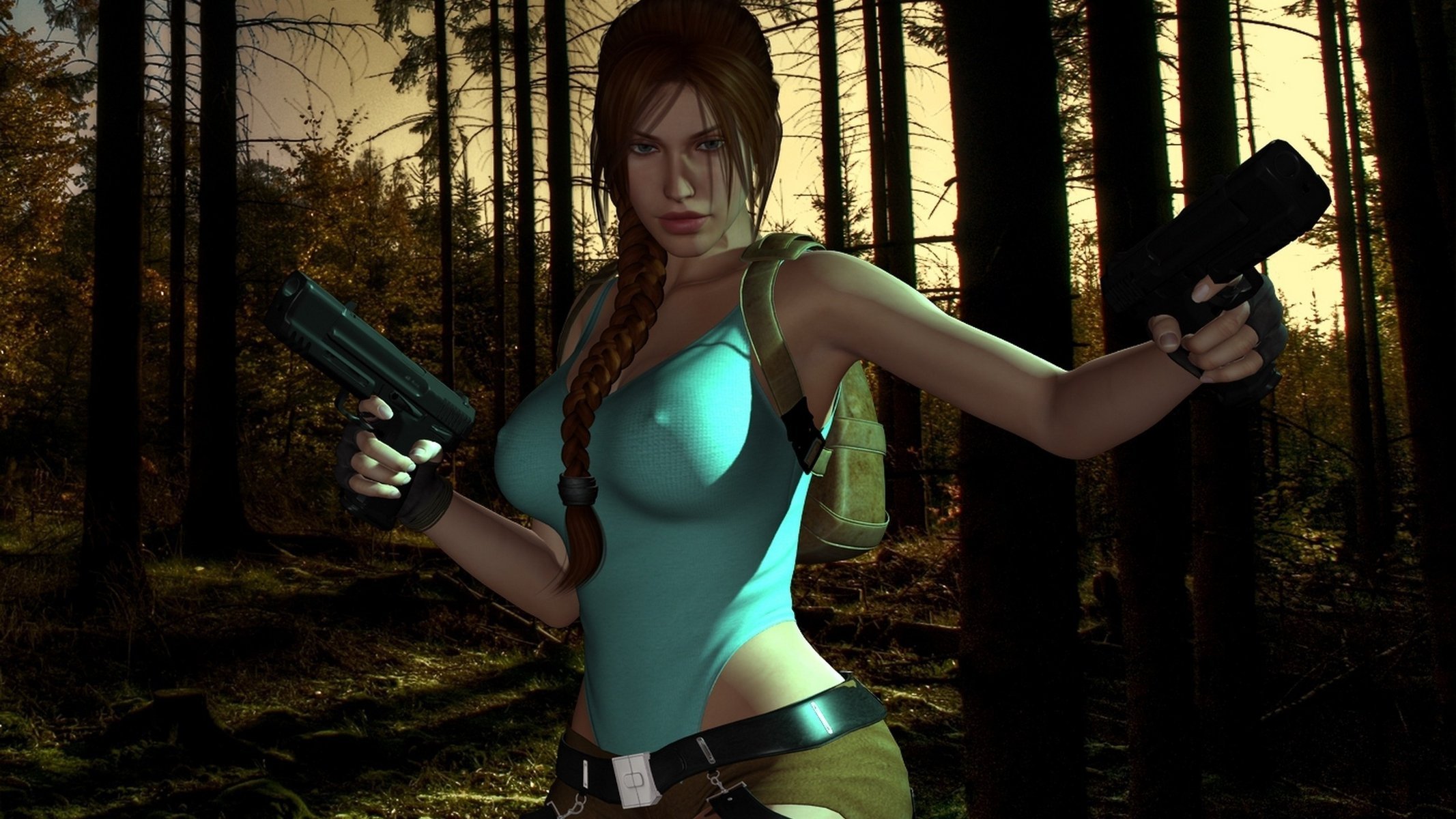 allpaper women women lara croft