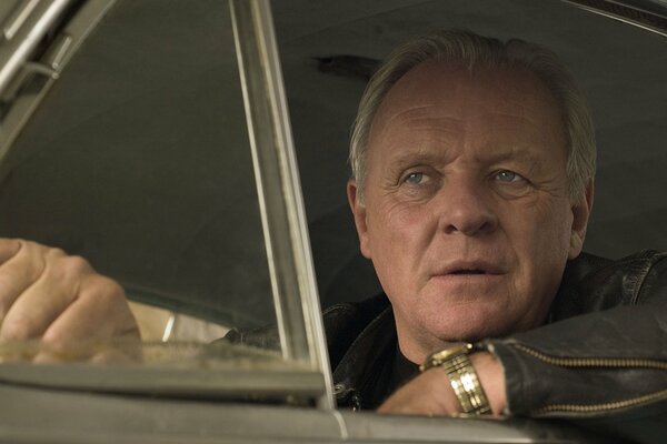 Anthony Hopkins in the movie The Fastest Indian