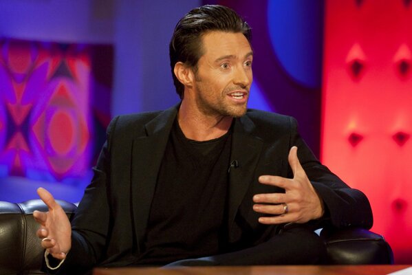 Las expresiones faciales del actor Hugh Jackman