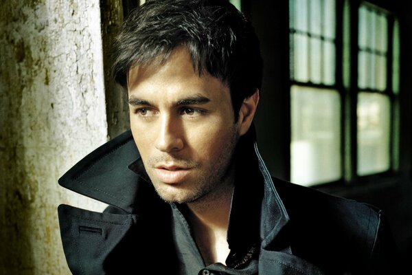 Singer Enrique is a handsome man