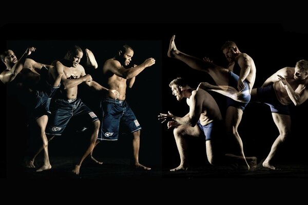 Los luchadores de Josh Barnett en movimiento