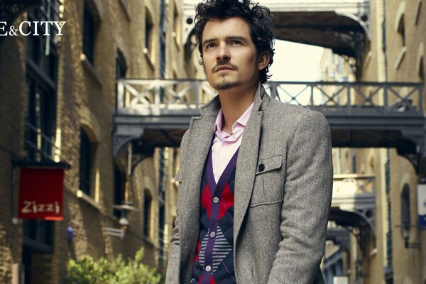 Photo shoot of actor Orlando Bloom