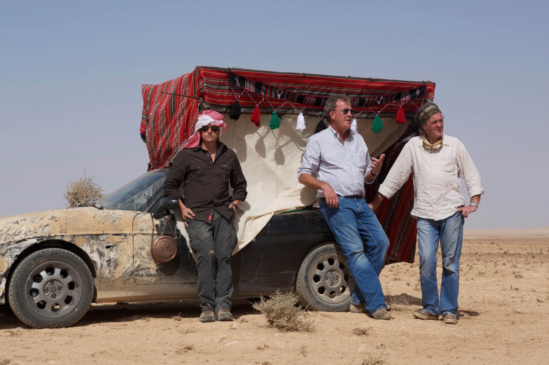 top gear photo voyage dans le désert