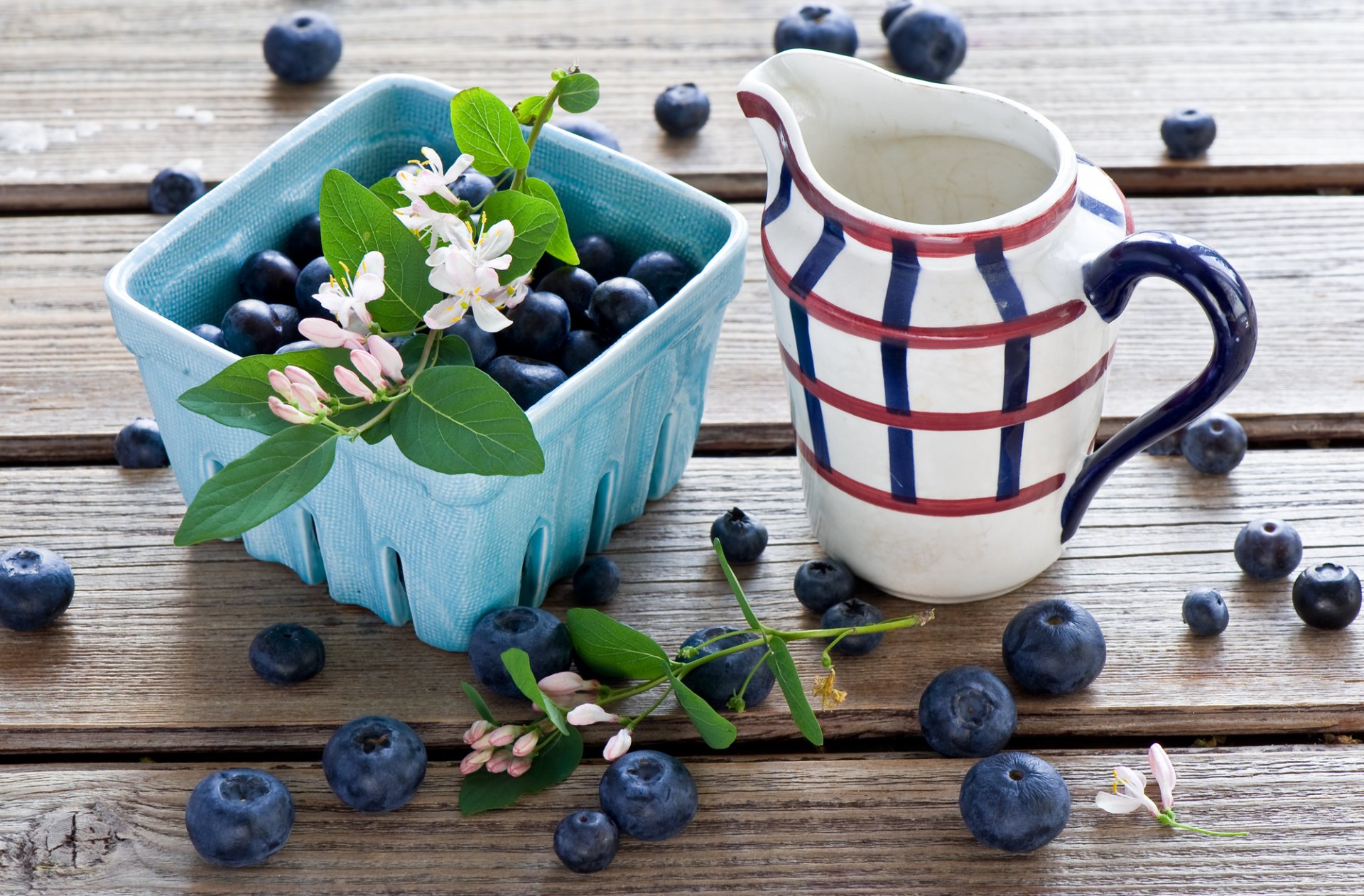 beeren blaubeeren blaubeeren seerosen