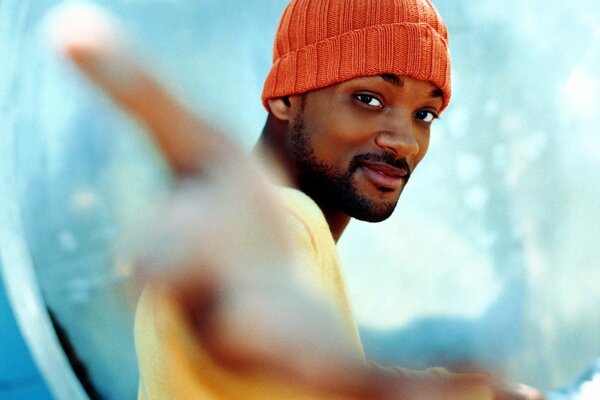 Schauspieler Will Smith im Hut