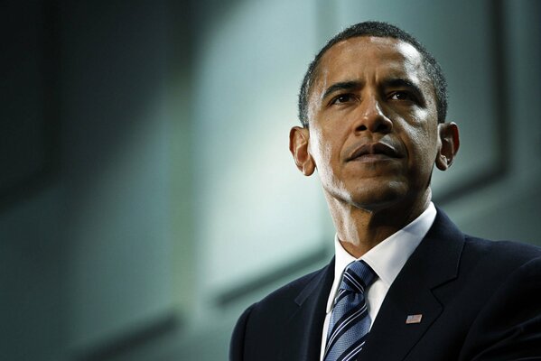 Prezydent USA czarny Barack Obama