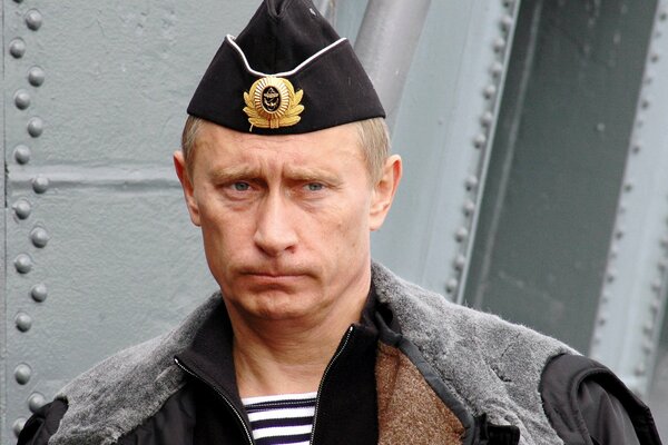 Presidente Vladimir Putin uniforme militar