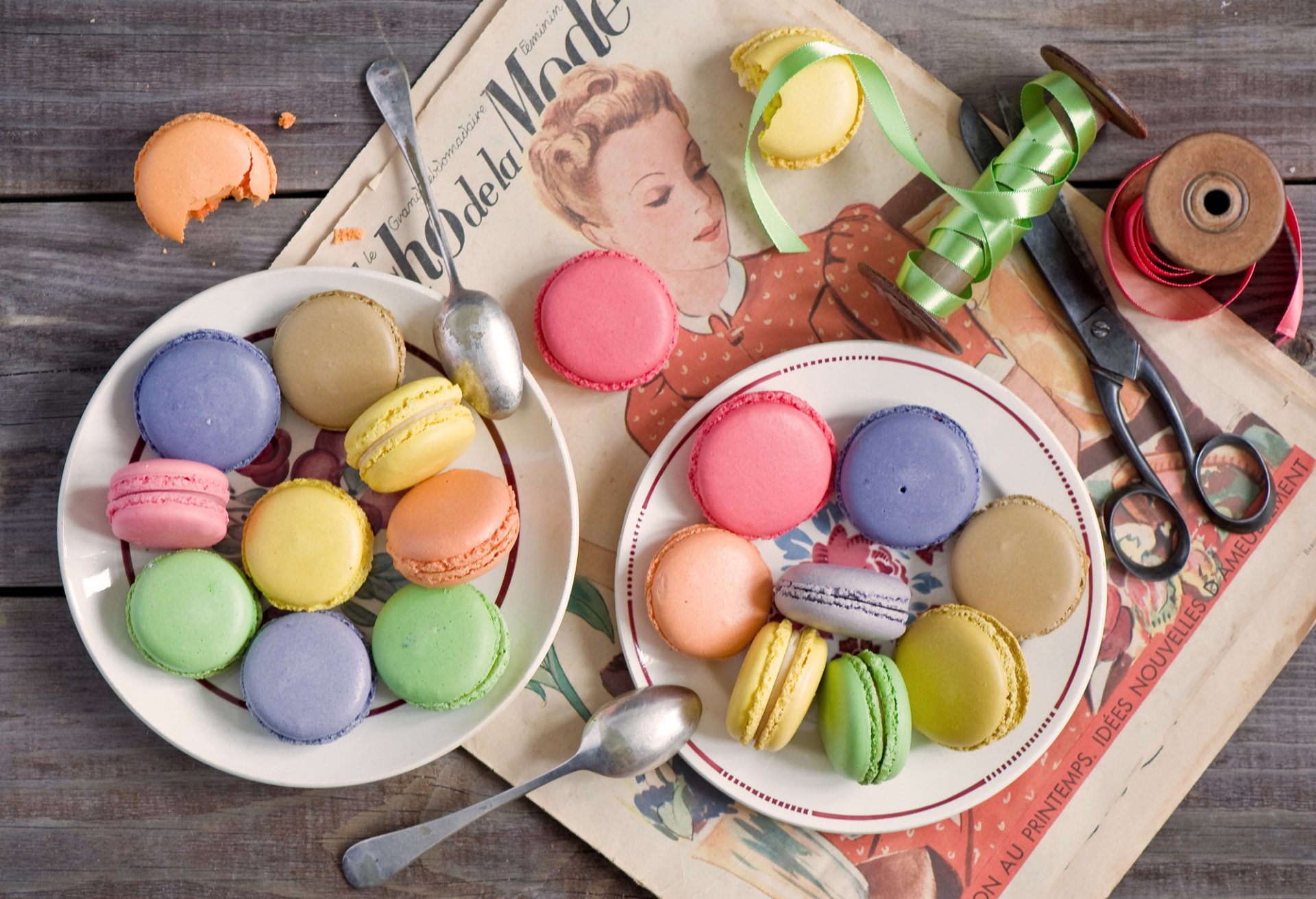 anna verdina jedzenie macarons słodycze