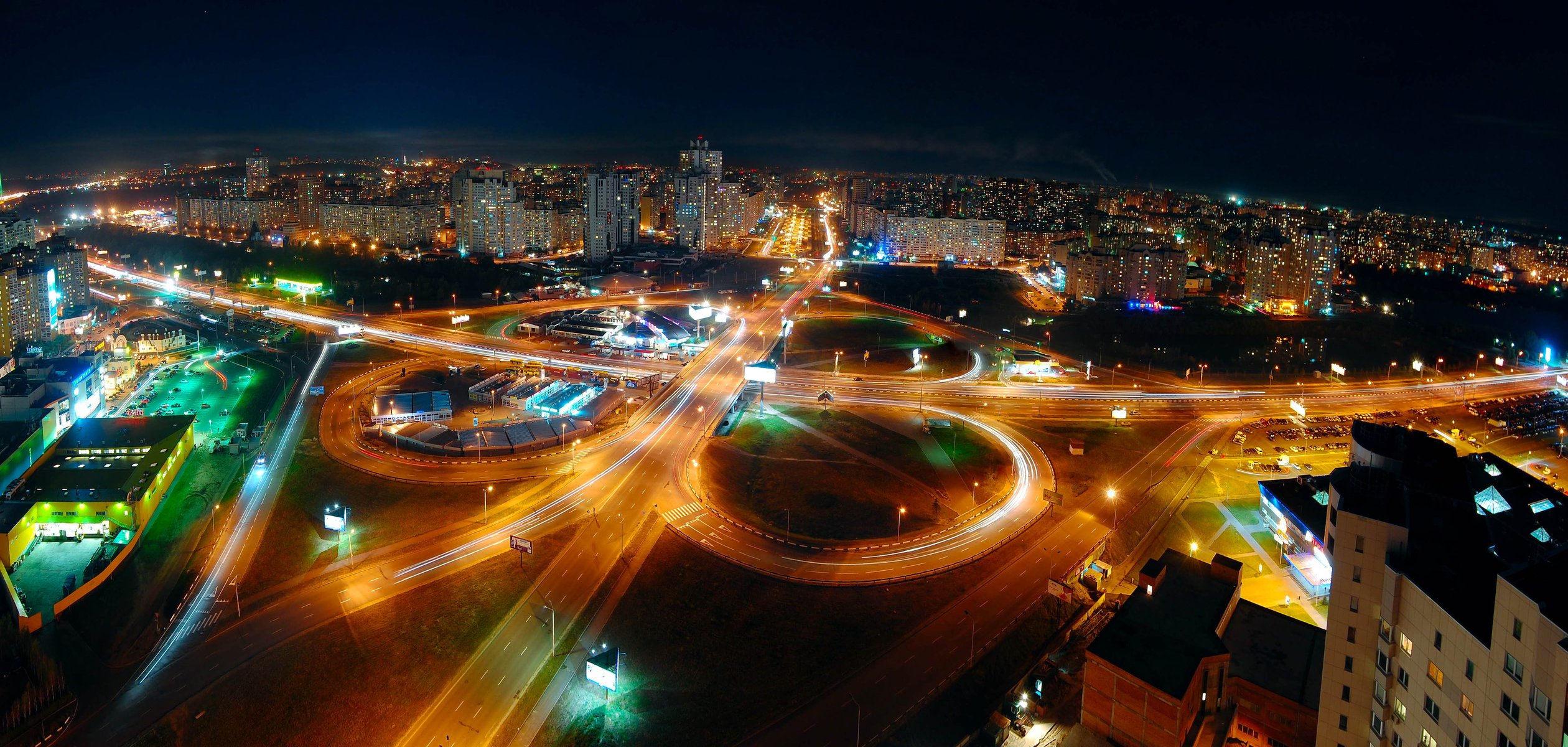 bazhana kiev ville de nuit avenue