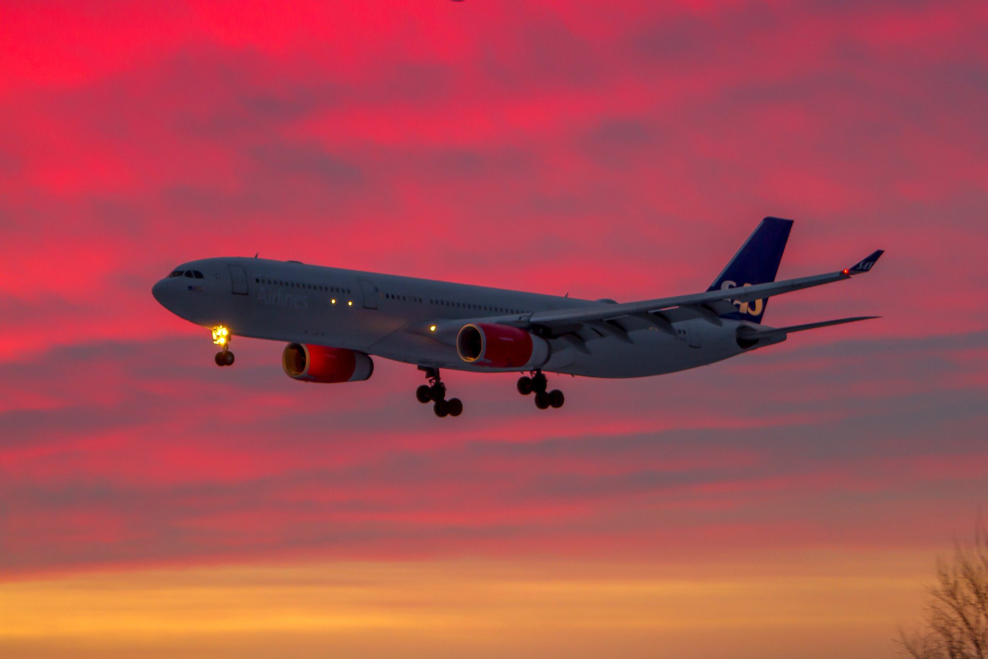 avión vuelo cielo