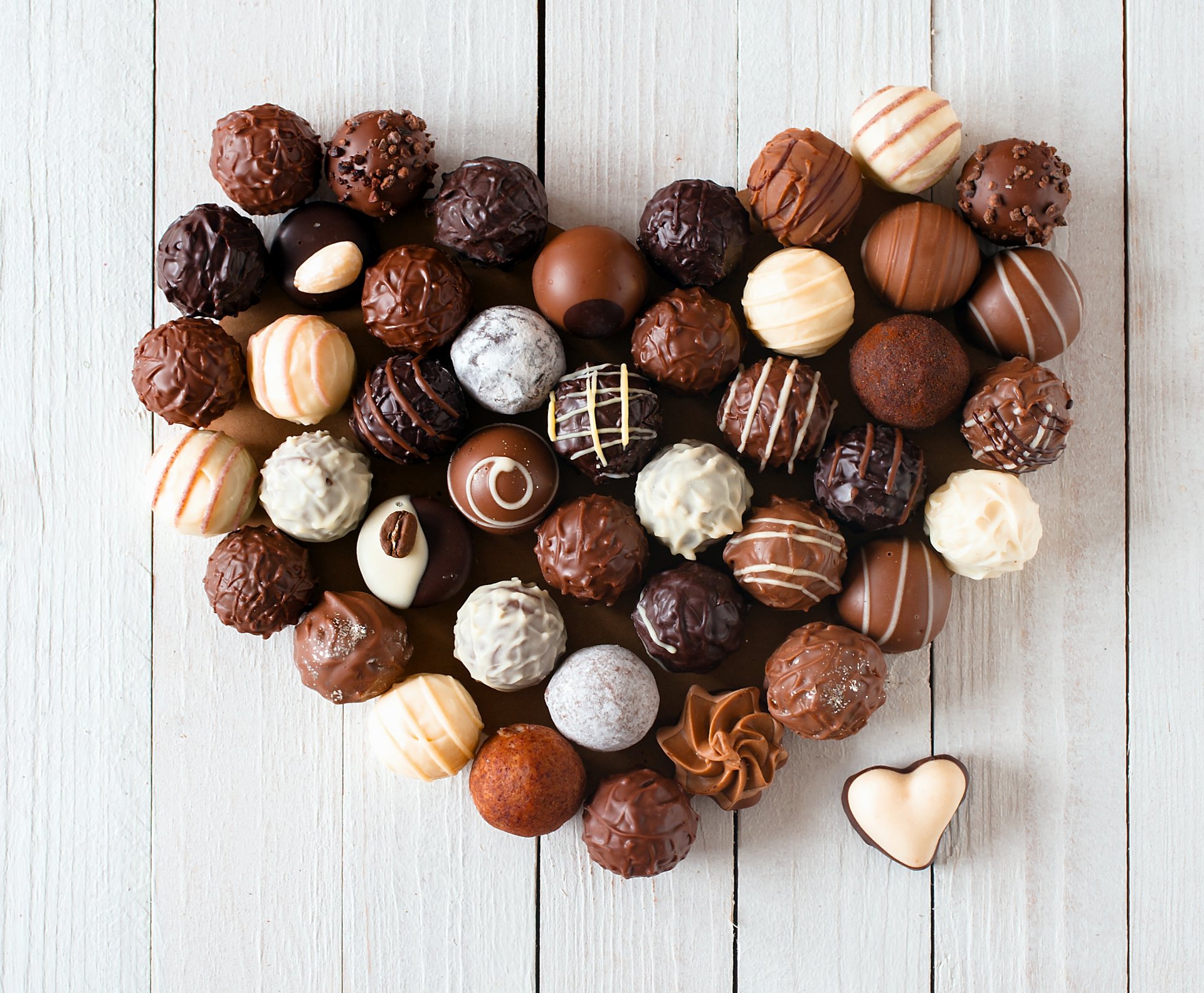 amour romantique chocolat coeur bonbons