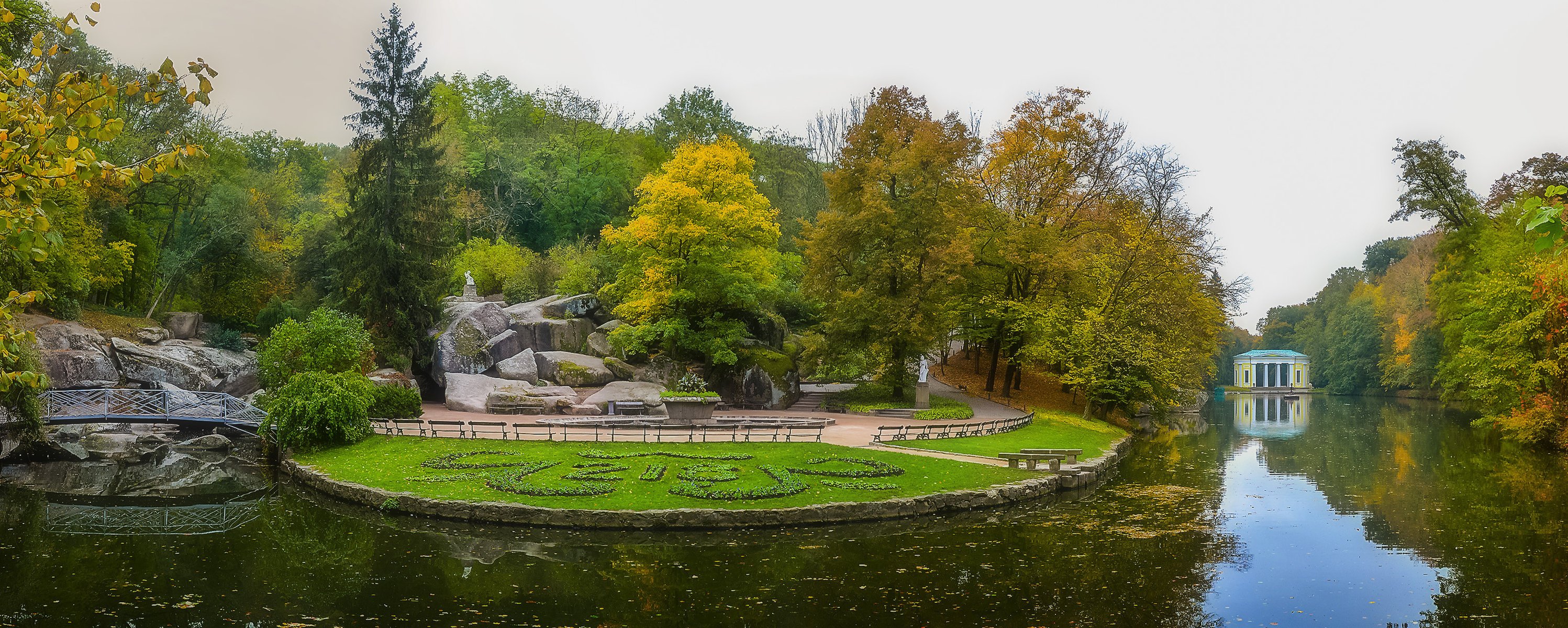 ucraina regione di cherkasy uman parco di sofia