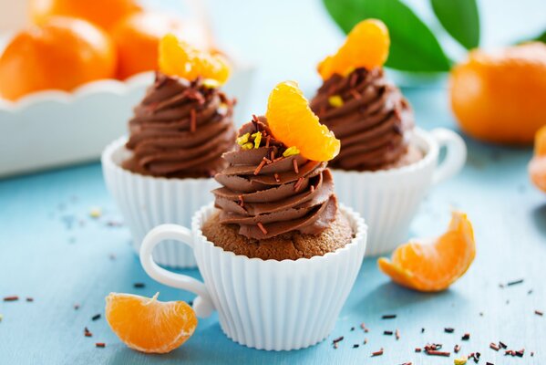 Mini-Muffins sind ein zartes und leichtes Dessert