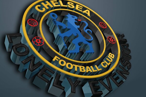 The emblem of Chelsea Football Club