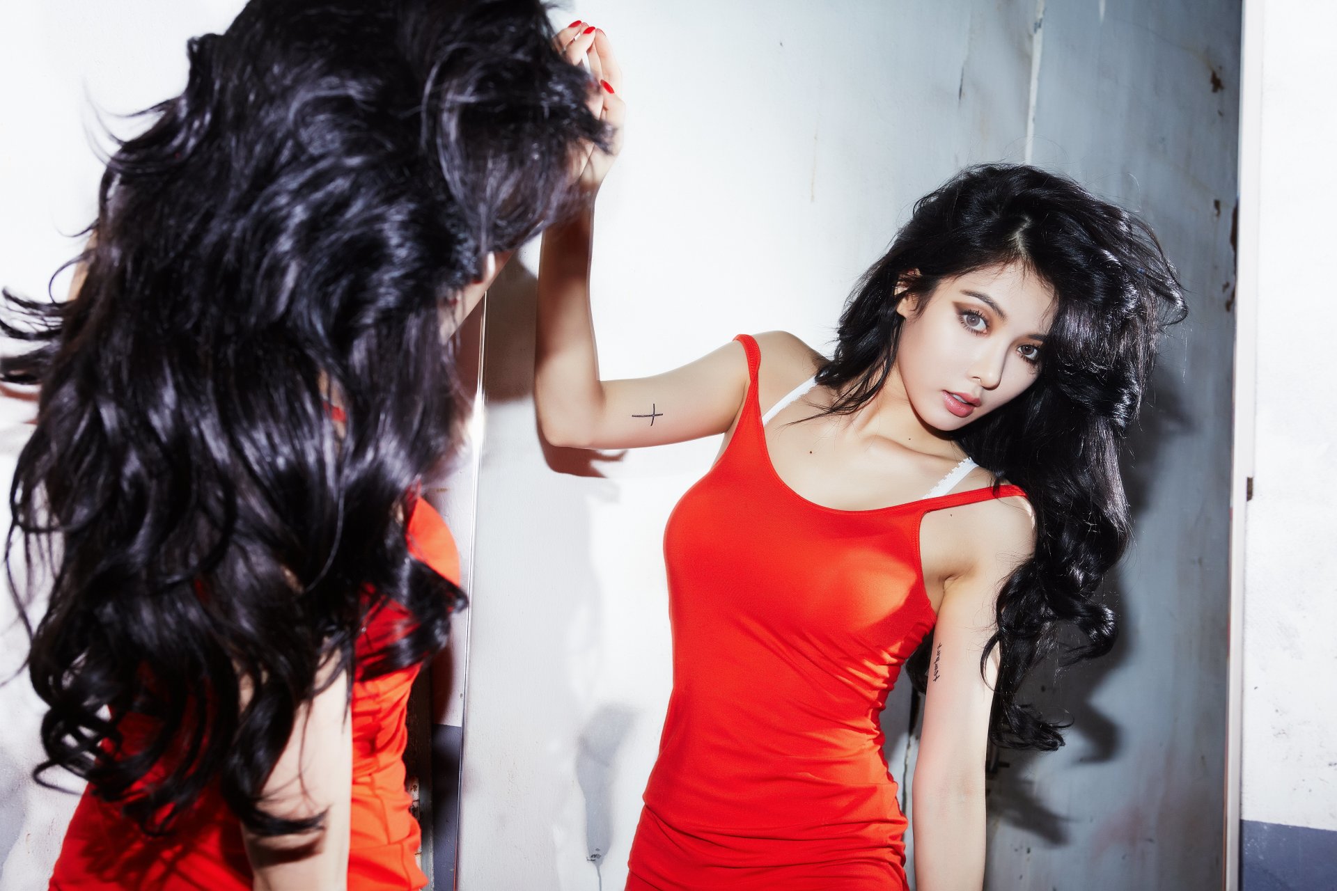 4minute kim hyuna kim hyuna muzyka k-pop korea południowa dziewczyna brunetka azjatka wygląd