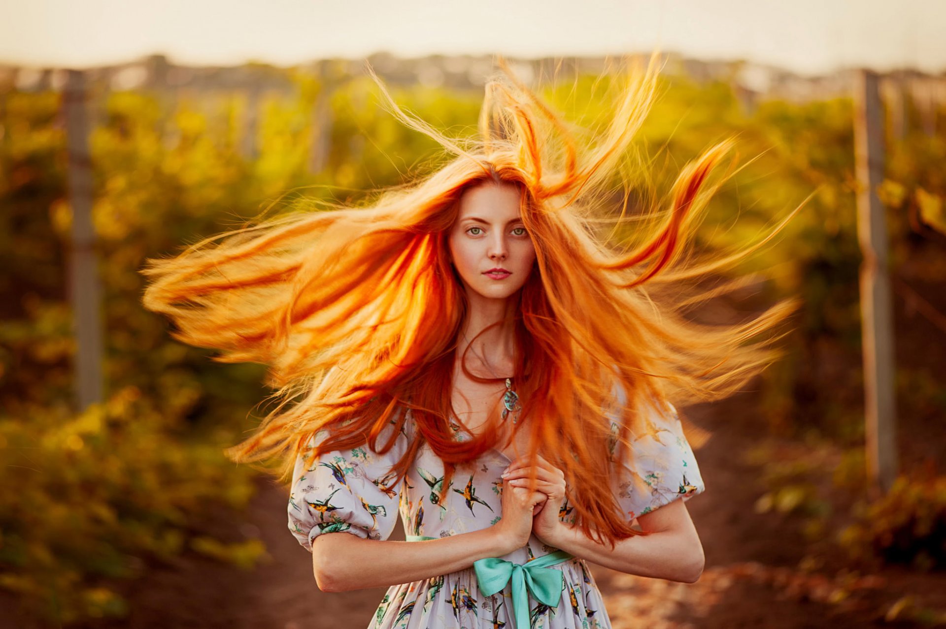 masha hair portrait natural light