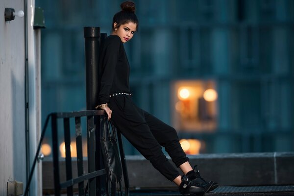 Selena Gomez s photo shoot for Adidas brand