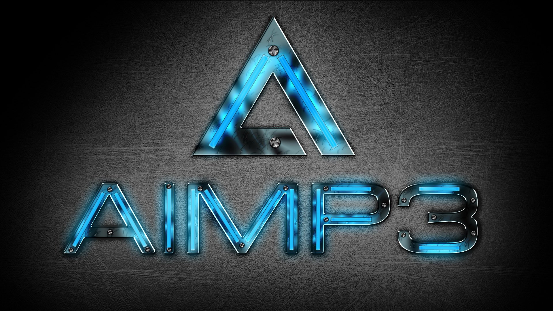 free audio player aimp logo hi-tech