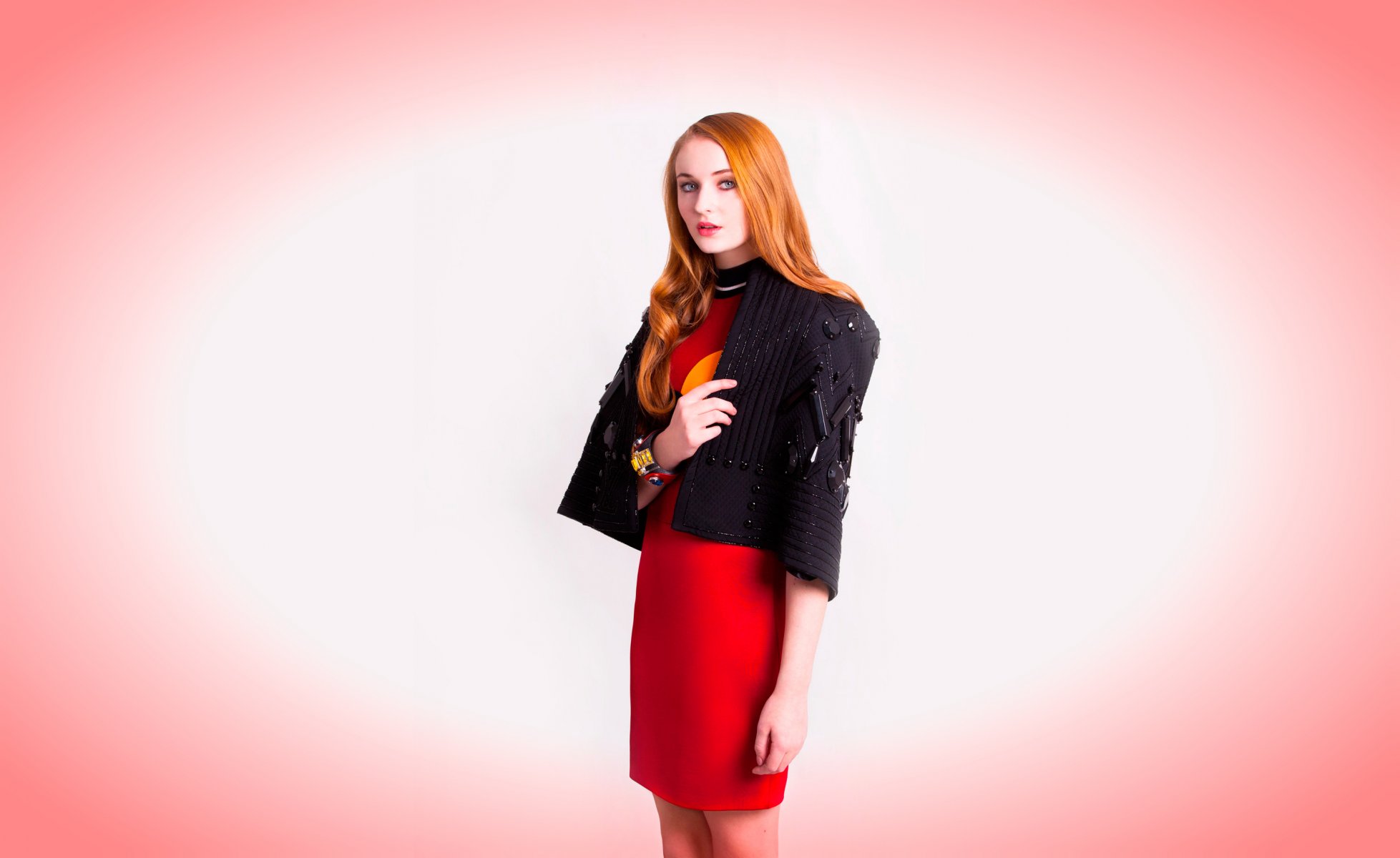 sophie turner fotoshooting vanidad