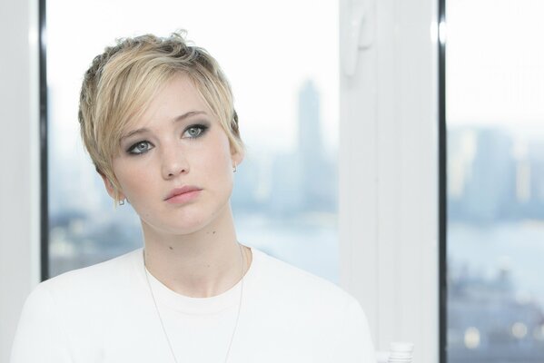 Photo by Jennifer Lawrence from the press conference