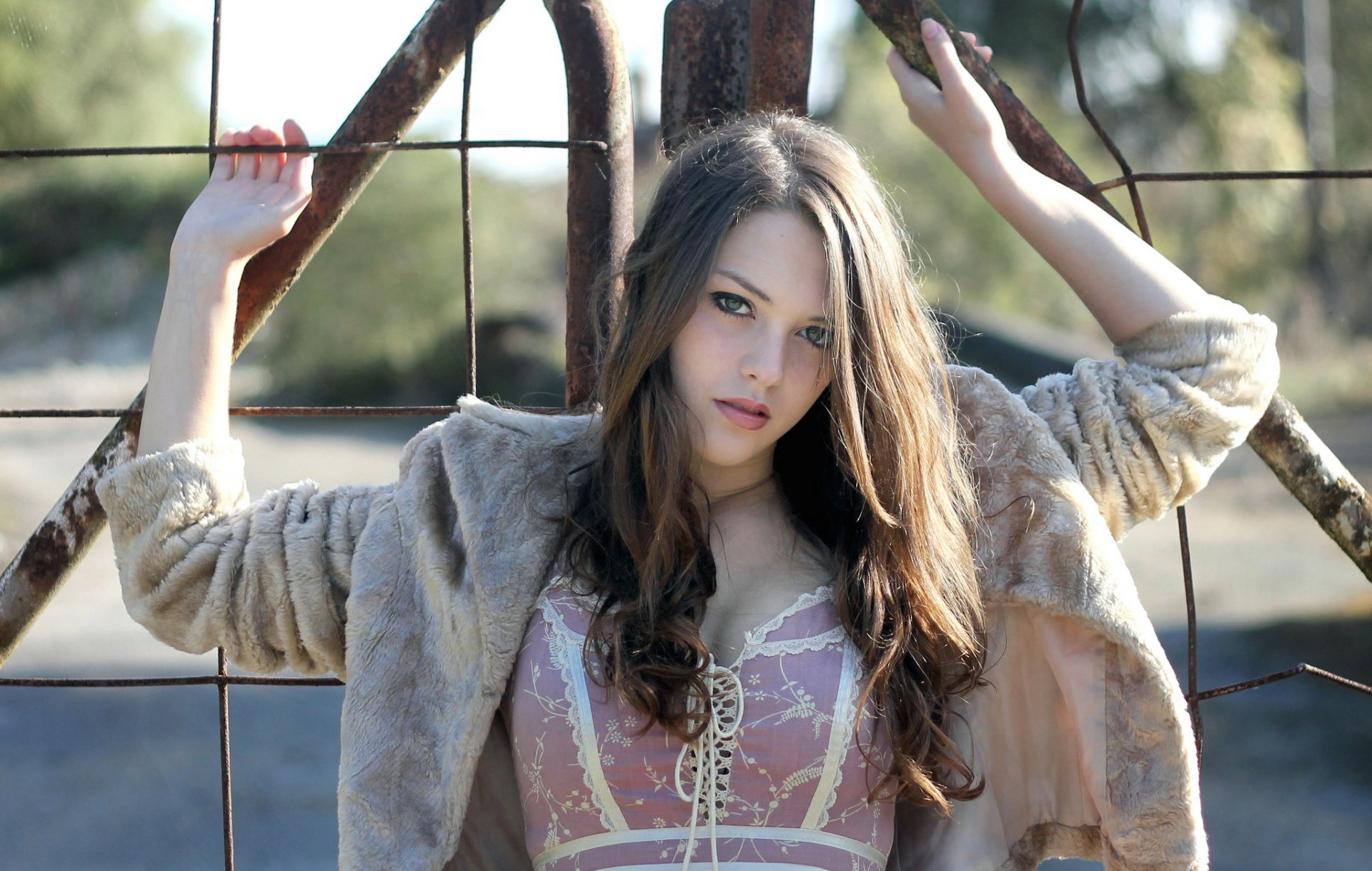 portrait view coat imogen