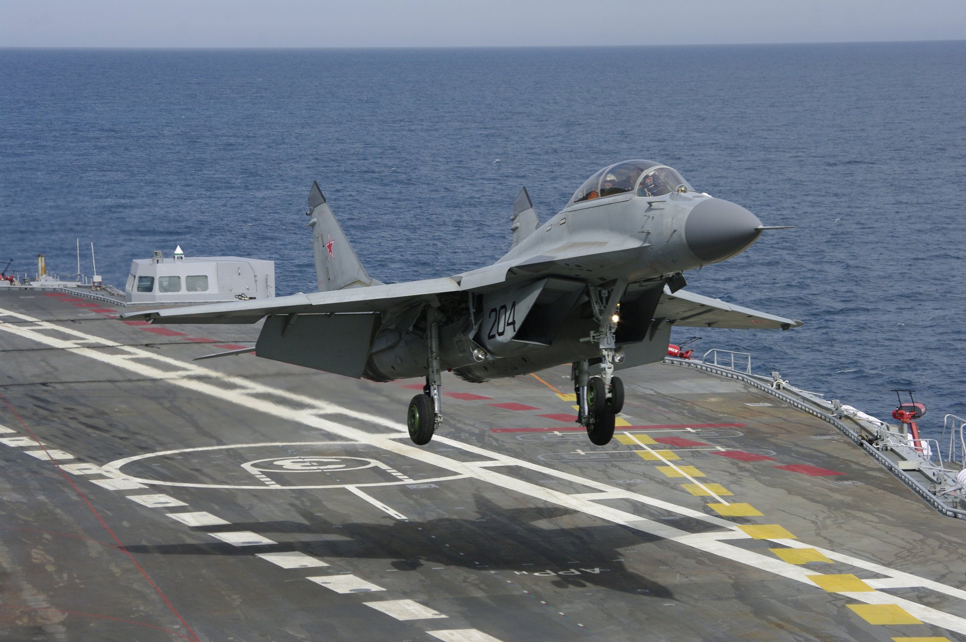 mig-29kub миг-29 куб авианосец посадка