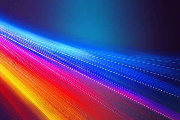 Multicolored colored lines in the light wallpaper