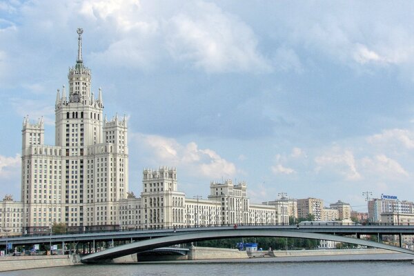Brücke in der russischen Hauptstadt