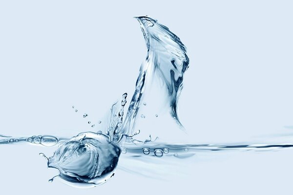 Una goccia d acqua come una nota